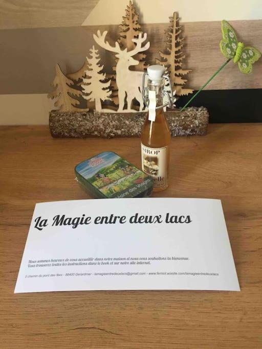 La Magie Entre Deux Lacs Gérardmer Extérieur photo
